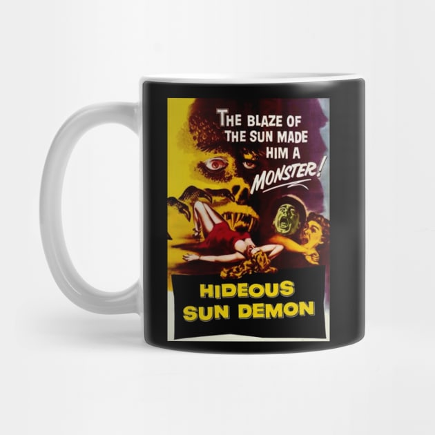 Classic Science Fiction Movie Poster - Hideous Sun Demon by Starbase79